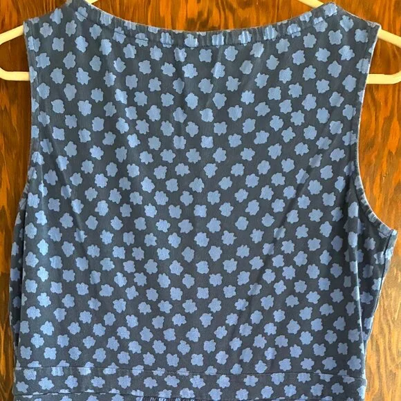 Boden Sleeveless Dress  - size 10L  -Blue - Picture 3 of 6